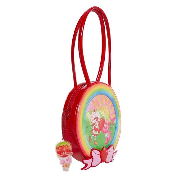 Dolls Kill x Care Bears x Strawberry Shortcake Rainbow Sunshine Shoulder Bag NWT - Picture 5 of 8
